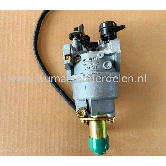 Carburateur voor HONDA GX240, GX270 Motoren op Trilplaat, Generator, Kooimaaier, Tuinfrees, Houtversnipperaar, Waterpomp, Bouwlift, Bobcat, Minikraan, Aggregaat, Hoogwerker, Cart, Veegmachine, Hakselaar, Hogedrukreiniger, Verticuteermachine, Kantensnijder