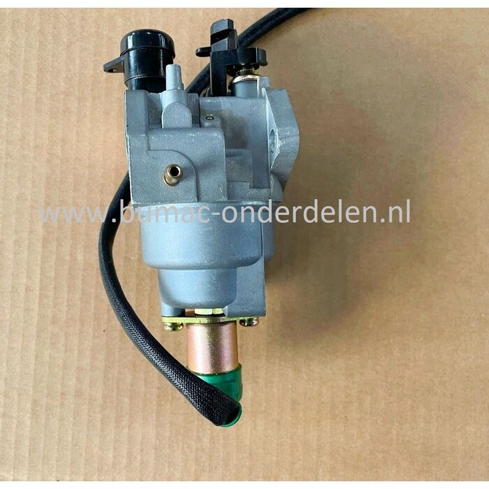 Carburateur voor HONDA GX340, GX390 Motoren op Trilplaat, Generator, Kooimaaier, Tuinfrees, Houtversnipperaar, Waterpomp, Bouwlift, Bobcat, Minikraan, Aggregaat, Hoogwerker, Cart, Veegmachine, Hakselaar, Hogedrukreiniger, Verticuteermachine, Kantensnijder