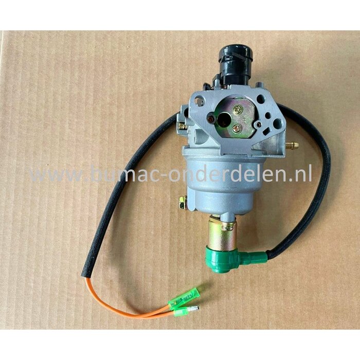 Carburateur voor HONDA GX340, GX390 Motoren op Trilplaat, Generator, Kooimaaier, Tuinfrees, Houtversnipperaar, Waterpomp, Bouwlift, Bobcat, Minikraan, Aggregaat, Hoogwerker, Cart, Veegmachine, Hakselaar, Hogedrukreiniger, Verticuteermachine, Kantensnijder