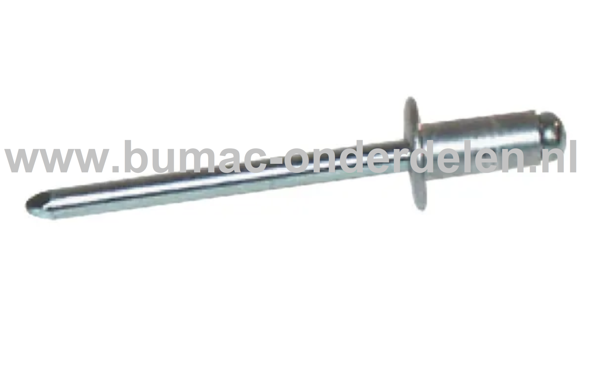 Blindniet 4x6 mm Staal/Staal is een bevestigingsmiddel om twee stukken plaatmateriaal aan elkaar vast te maken De blindklinknagel kan toegepast worden bij delen die maar van een kant toegankelijk zijn De popnagel wordt in het gat van de te verbinden delen