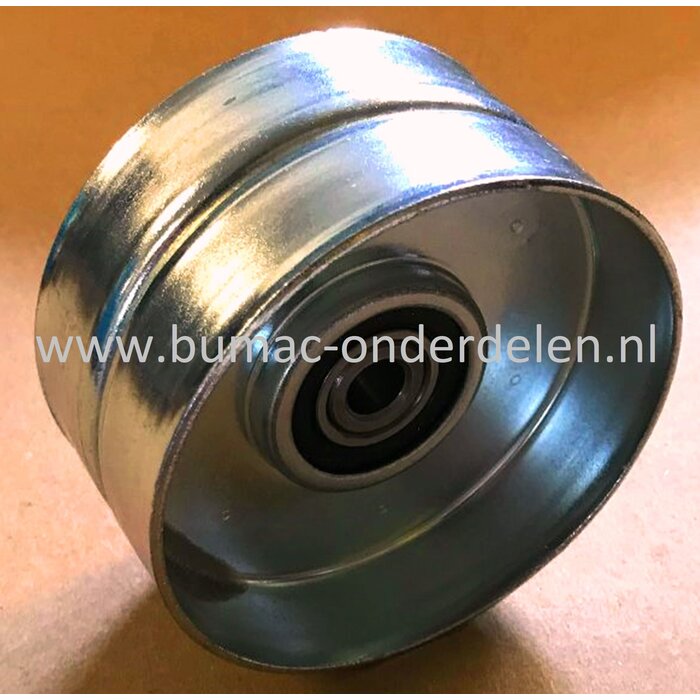 Vlak gelagerde Poelie voor Murray, Simplicity en Snapper, Zitmaaiers, Tuintrekkers, Riemschijf voor Rij Aandrijving en Maaidek Aandrijving, Drukpoelie, Spanpoelie