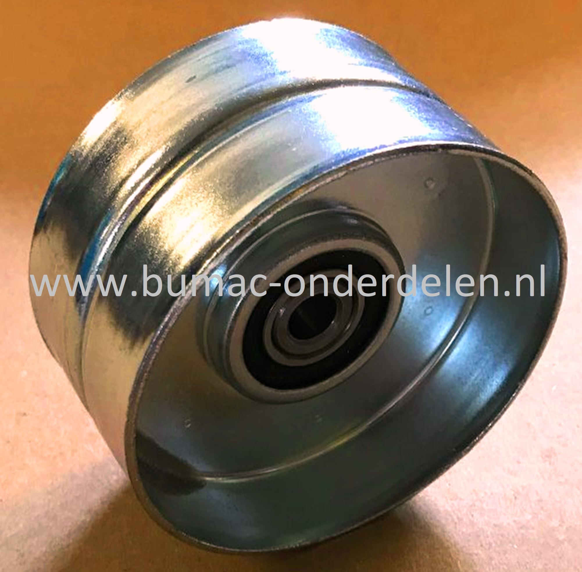 Vlak gelagerde Poelie voor Murray, Simplicity en Snapper, Zitmaaiers, Tuintrekkers, Riemschijf voor Rij Aandrijving en Maaidek Aandrijving, Drukpoelie, Spanpoelie