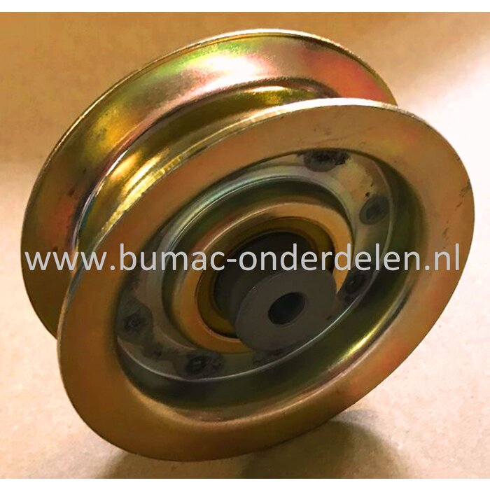 Vlak gelagerde Poelie voor John Deere en Sabo voor grasmaaiers LT180, LT190 en serie X en 42", 44", 48" sneeuwruimers V snaar poelie John Deere, Vlakke gelagerde Riemschijf LT 180, LT 190