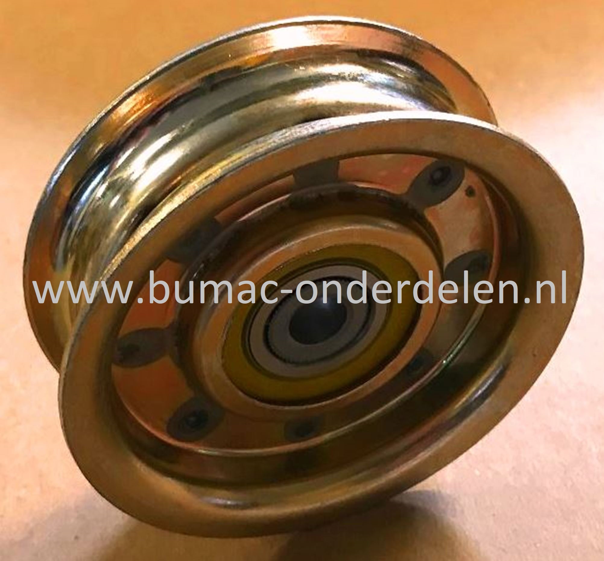 Poelie Mtd, Cub Cadet, Bolens, Wolf, White, Yardman Stiga, Castelgarden, Mountfield Zitmaaiers, Frontmaaiers, Riemschijf voor Aandrijving van het Maaidek, Pouly voor Aandrijven van de Maaimessen, vlak gelagerd