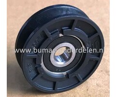 Poelie voor Husqvarna, Partner, Poulan, McCulloch, Weedeater, Jonsered, Wizard, YardPro, Craftsman, Lazer, Ayp  , Spannen V snaar Maaidek - Maaimessen, Rijaandrijving van Zitmaaier, Frontmaaier, HU625HWT, HU625WT, HU625WTX, MWT420, WT420, PWT420, PR55R621