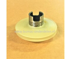Starterpoelie voor Husqvarna, Jonsered, Partner, McCulloch, Kettingzagen, Motorzagen 357XP, 359, 2159, CS2156, CS2159, Benzinezagen, Startpoelie, Startpulley, Starterkoordpoelie, 357 XP, CS 2156, CS 2159