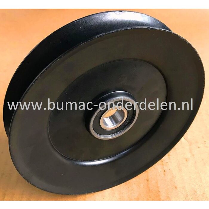 Gelagerde V-snaar Poelie van Toro voor series Z500, Z Master (2004 en later), met maaidekken van 60 tot 72 inch, series Z250, Z Master 742XX (1999 tot 2007) met maaidekken van 52, 60 of 72 inch Zitmaaiers, Riemschijf voor Rij Aandrijving en Maaidek Aandri