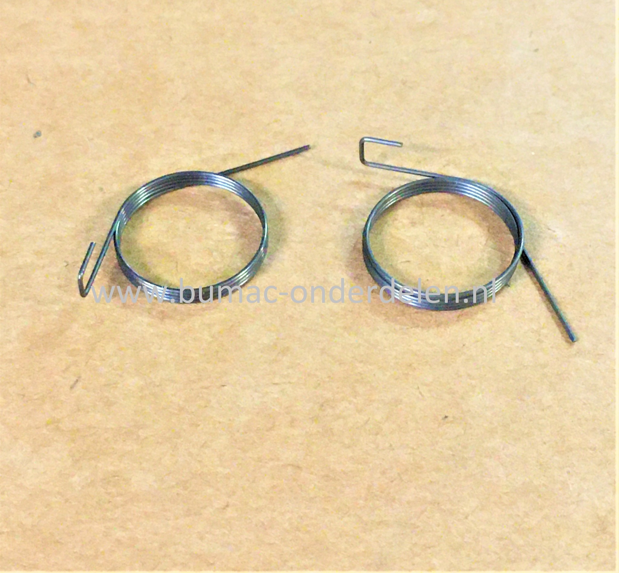 2x Veer voor Startpal van Dolmar en Makita Kettingzaag, Motorzaag PS220, PS221, PS222, DCS230, DCS231, DCS232, Benzinezagen, PS 220, PS 221, PS 222, DCS 230, DCS 231, DCS 232