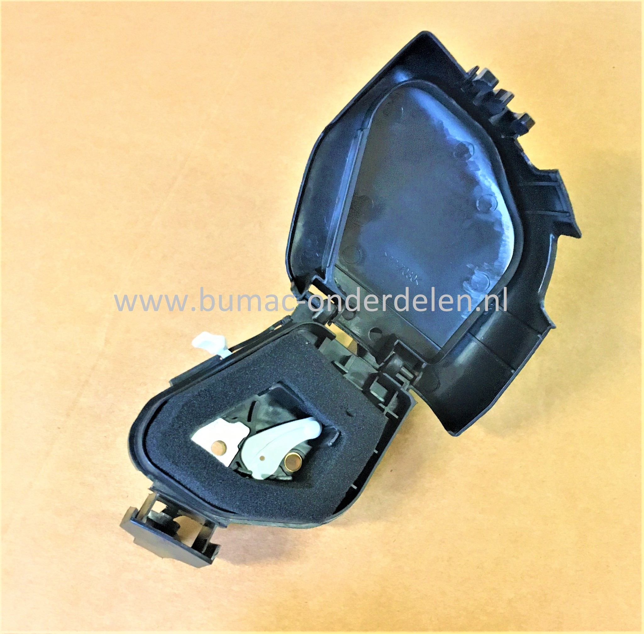 luchtfilterhuis met deksel - luchtfilter en choke voor Honda GX35 Motoren op Bosmaaier, Heggenschaar, Bladblazer, Trimmer, Waterpomp, Aggregaat, Generator, GX 35 Motoren, onderdelen