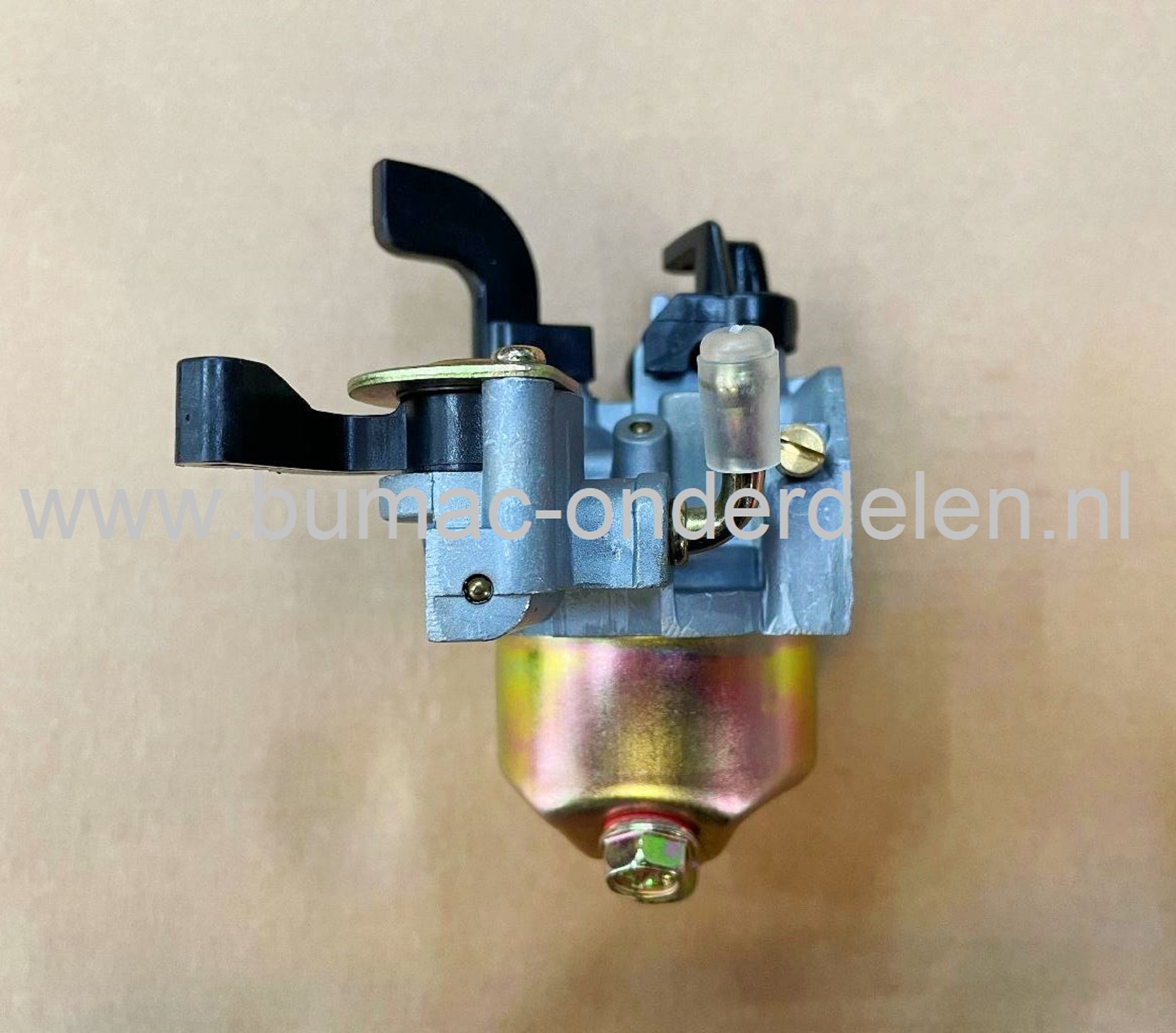 Carburateur Compleet voor HONDA G100 Motoren op Trilplaat, Generator, Kooimaaier, Tuinfrees, Houtversnipperaar, Waterpomp, Bouwlift, Bobcat, Minikraan, Aggregaat, Hoogwerker, Cart, Veegmachine, Hakselaar, Hogedrukreiniger, Verticuteermachine, Kantensnijde