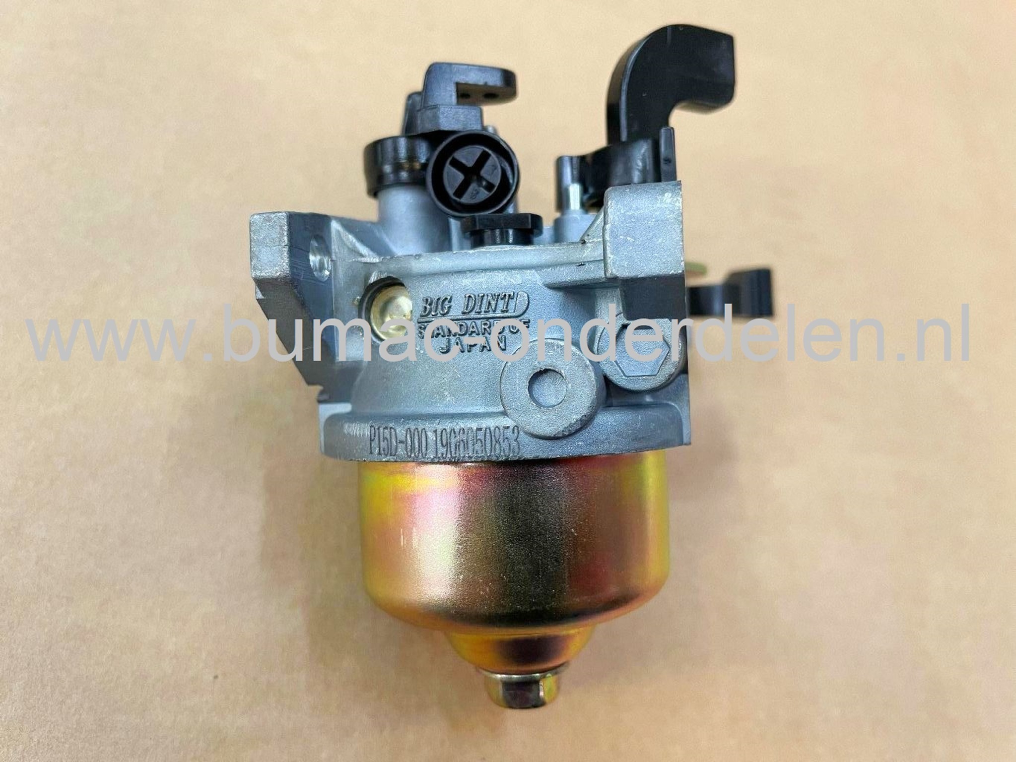 Carburateur Compleet voor HONDA G100 Motoren op Trilplaat, Generator, Kooimaaier, Tuinfrees, Houtversnipperaar, Waterpomp, Bouwlift, Bobcat, Minikraan, Aggregaat, Hoogwerker, Cart, Veegmachine, Hakselaar, Hogedrukreiniger, Verticuteermachine, Kantensnijde