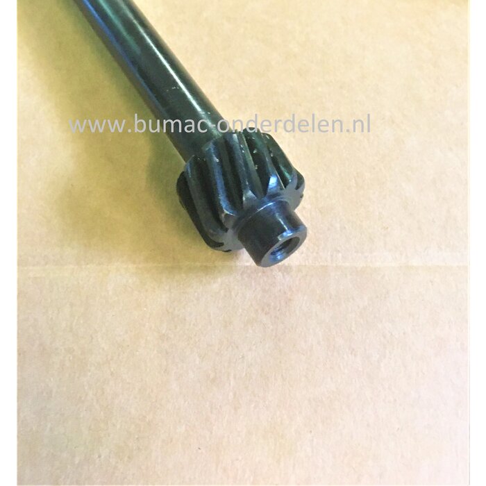 Stuurstang met Tandwiel voor MTD, Wolf, Yardman, CubCadet Zitmaaiers, Tuintrekkers, Frontmaaiers CLT38G, CLT42G, CLT42H, CLT46CVT, LT4200, LT4216, LT4600, T1000 - T1900, T2700, T3000, Stuuras, CLT 38 G, CLT 42 G, CLT42H, CLT 46 CVT, LT 4200, LT 4216, LT 4