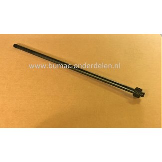 Stuurstang met Tandwiel voor MTD, Wolf, Yardman, CubCadet Zitmaaiers, Tuintrekkers, Frontmaaiers CLT38G, CLT42G, CLT42H, CLT46CVT, LT4200, LT4216, LT4600, T1000 - T1900, T2700, T3000, Stuuras, CLT 38 G, CLT 42 G, CLT42H, CLT 46 CVT, LT 4200, LT 4216, LT 4