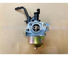Carburateur Compleet voor Honda GX200 Motoren op Trilplaat, Generator, Kooimaaier, Tuinfrees, Houtversnipperaar, Waterpomp, Bouwlift, Bobcat, Minikraan, Aggregaat, Hoogwerker, Cart, Veegmachine, Hakselaar, Hogedrukreiniger, Verticuteermachine, Kantensnijd