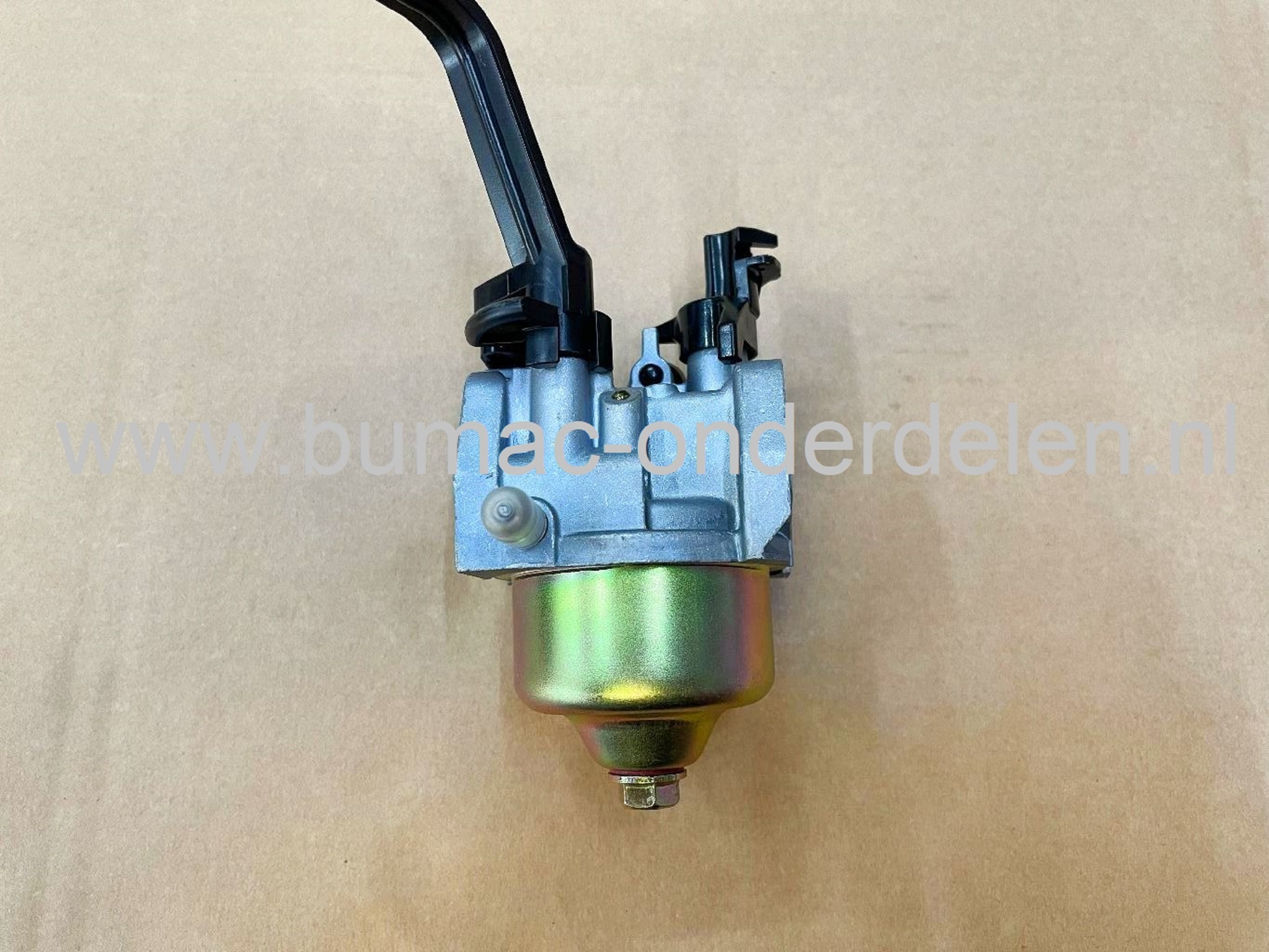 Carburateur Compleet voor Honda GX200 Motoren op Trilplaat, Generator, Kooimaaier, Tuinfrees, Houtversnipperaar, Waterpomp, Bouwlift, Bobcat, Minikraan, Aggregaat, Hoogwerker, Cart, Veegmachine, Hakselaar, Hogedrukreiniger, Verticuteermachine, Kantensnijd