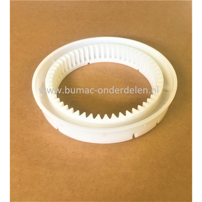 Aandrijfring voor Aandrijfwielen op Stiga, Castelgarden, Mountfield, Alpina Grasmaaiers, Benzinemaaiers AT44TB, BL440SB, CG347TR6, Collector 43, Collector 46, Collector 53, Combi 46, EP434, ES414, ES460, ES464, ES564, EU434, EU464, EU534 Aandrijf Tandwiel