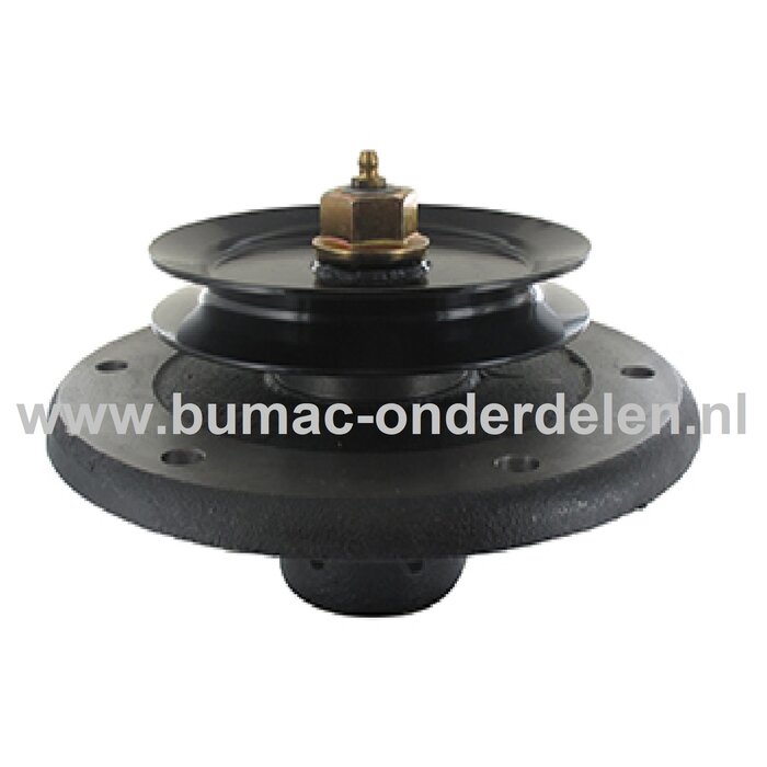 Lagerhuis voor TORO 62Z, Z253, Z255, ZMaster (62" - 157 cm)  Zitmaaier, Frontmaaier, Tuintrekker, Grasmaaier, Meshouder, Lagerhuis, V Snaar Poelie 62 Z, Z 253, Z 255