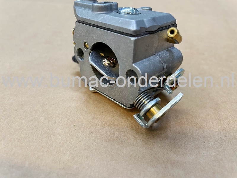Carburateur Compleet voor HUSQVARNA 223L, 223R, 322E, 332L, 322R, 322T, 323C, 323E, 323EX, 323L, 323LD, 323R, 323RII, 323J, 323P4. 325CX, 325E, 325L, 325LDX, 325LX, 325LXT,  325RDX, 325RJX, 325RX,  325RXT, 325TX, 325P4X, 325P5X, 326C, 326CX, 326EX, 326ES,