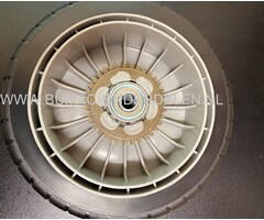 Wiel 12,7 x 200 mm voor Honda Grasmaaier HRB216, HRR216, HRS216 Aandrijfwiel HRB 216, HRR 216, HRS 216, IZY 53 Aandrijving Loopmaaiers, onderdeel