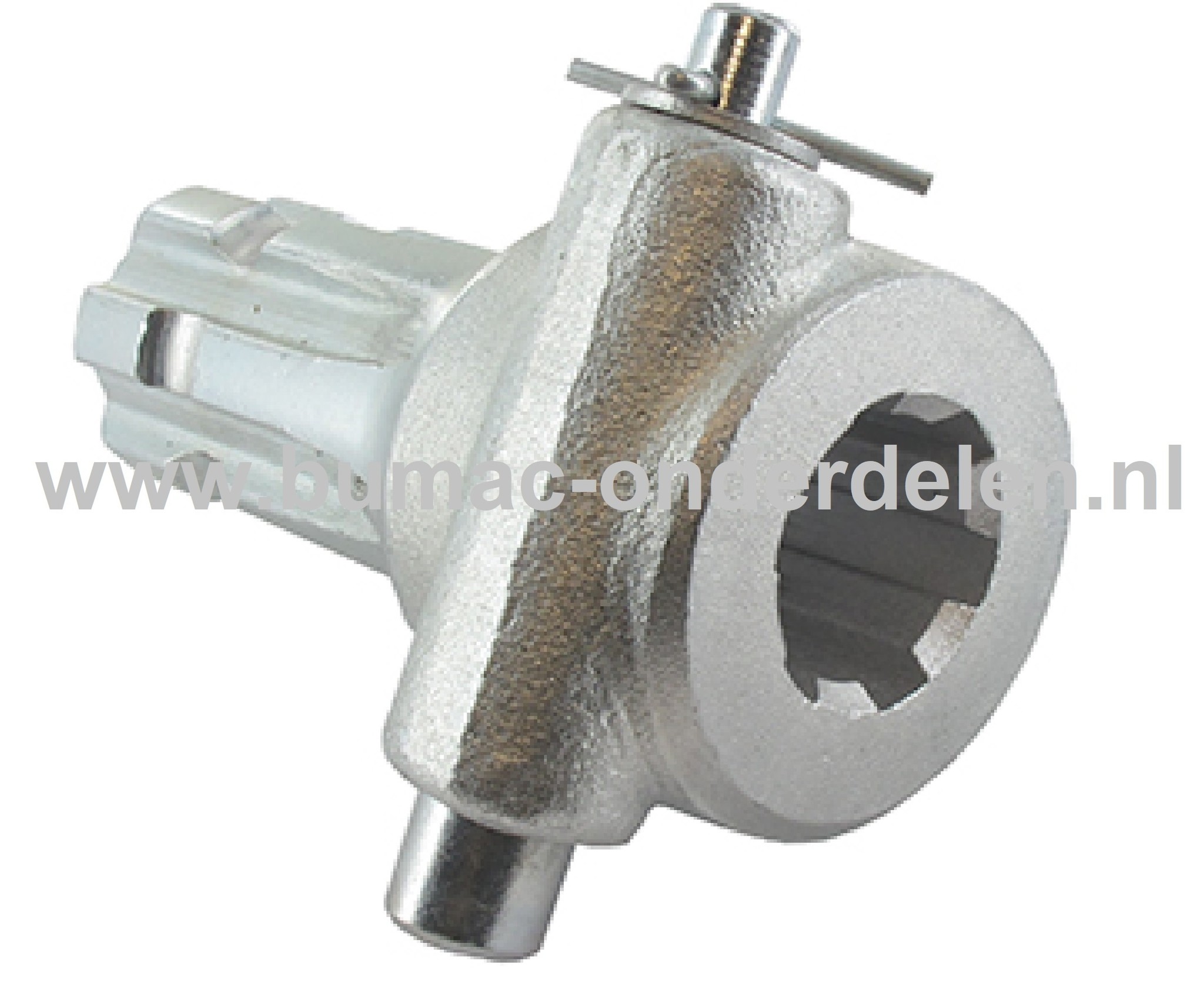 Verloopstuk voor KUBOTA B5000, B50001 6 tanden/ 6 tanden Met snel sluiting Verloopstuk, Verlengstuk, Verlenging Tractoren, Tuintrekkers, Grasmaaiers, Zitmaaiers