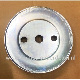 Poelie 15x128 mm voor John Deere Zitmaaier S200, X200, X300, X500, Z300, Z500 Aandrijfriemschijf voor Lagerhuis S 200, X 200, X 300, X 500, Z 300, Z 500 Maaidek, Mes Aandrijving