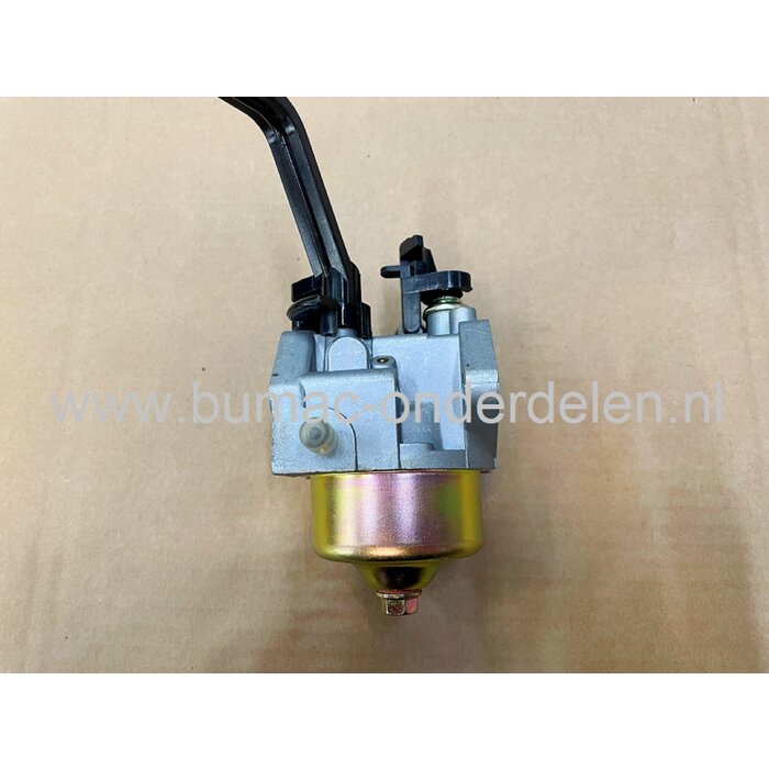 Carburateur Compleet voor HONDA GX240, GX270 Motoren op Trilplaat, Generator, Kooimaaier, Tuinfrees, Houtversnipperaar, Waterpomp, Bouwlift, Bobcat, Minikraan, Aggregaat, Hoogwerker, Cart, Veegmachine, Hakselaar, Hogedrukreiniger, Verticuteermachine, Kant