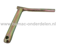 Trekhaak met Greep 20x110 mm Pennen worden onder andere gebruikt voor het voorkomen van loswerken Door de greep die de pen heeft kan je de pen makkelijk verwijderen Om een stevigere verbinding te krijgen worden Borgveren gebruikt Pengreep, Pen met Greep,