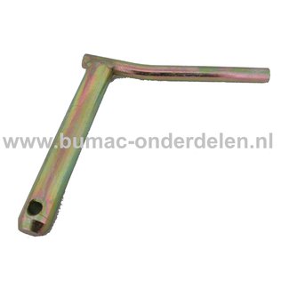 Trekhaak met Greep 20x110 mm Pennen worden onder andere gebruikt voor het voorkomen van loswerken Door de greep die de pen heeft kan je de pen makkelijk verwijderen Om een stevigere verbinding te krijgen worden Borgveren gebruikt Pengreep, Pen met Greep,