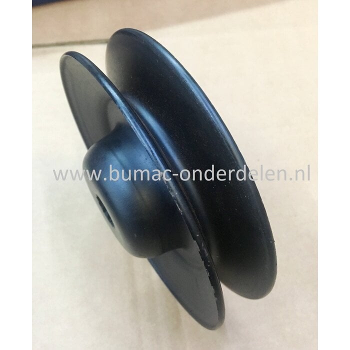 Poelie 16x125x33 mm voor Husqvarna - Jonsered - Partner - Mc Culloch - AYP  Zitmaaiers met 48 Inch Maaidek - 122 cm Aandrijfpoelie voor Maaidek - Mes Aandrijving