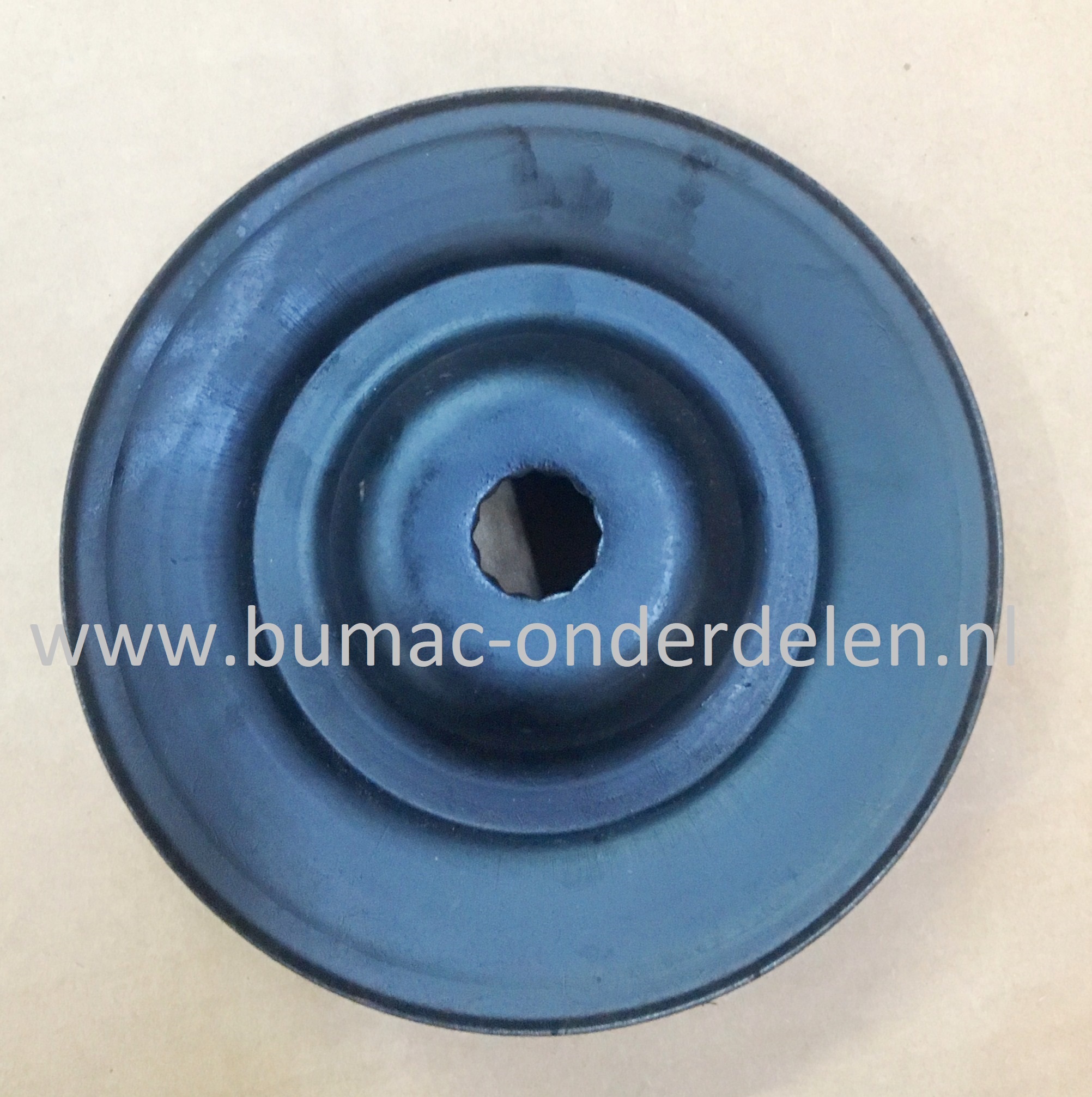 Poelie 16x125x33 mm voor Husqvarna - Jonsered - Partner - Mc Culloch - AYP  Zitmaaiers met 48 Inch Maaidek - 122 cm Aandrijfpoelie voor Maaidek - Mes Aandrijving