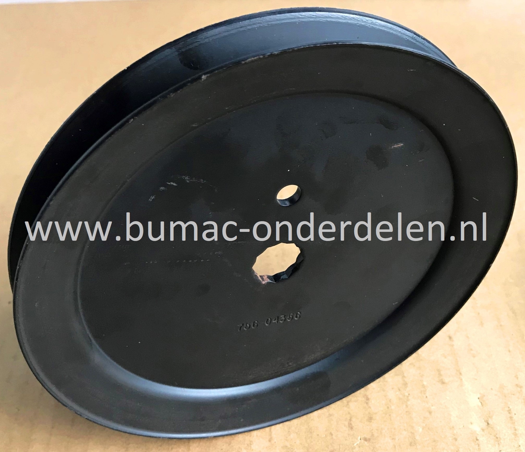 Poelie MTD, Wolf, Yardman, CubCadet, Bolens, White, Zitmaaiers, Frontmaaiers, Riemschijf voor Aandrijving van het Maaidek, Pouly voor Aandrijven van de Maaimesse