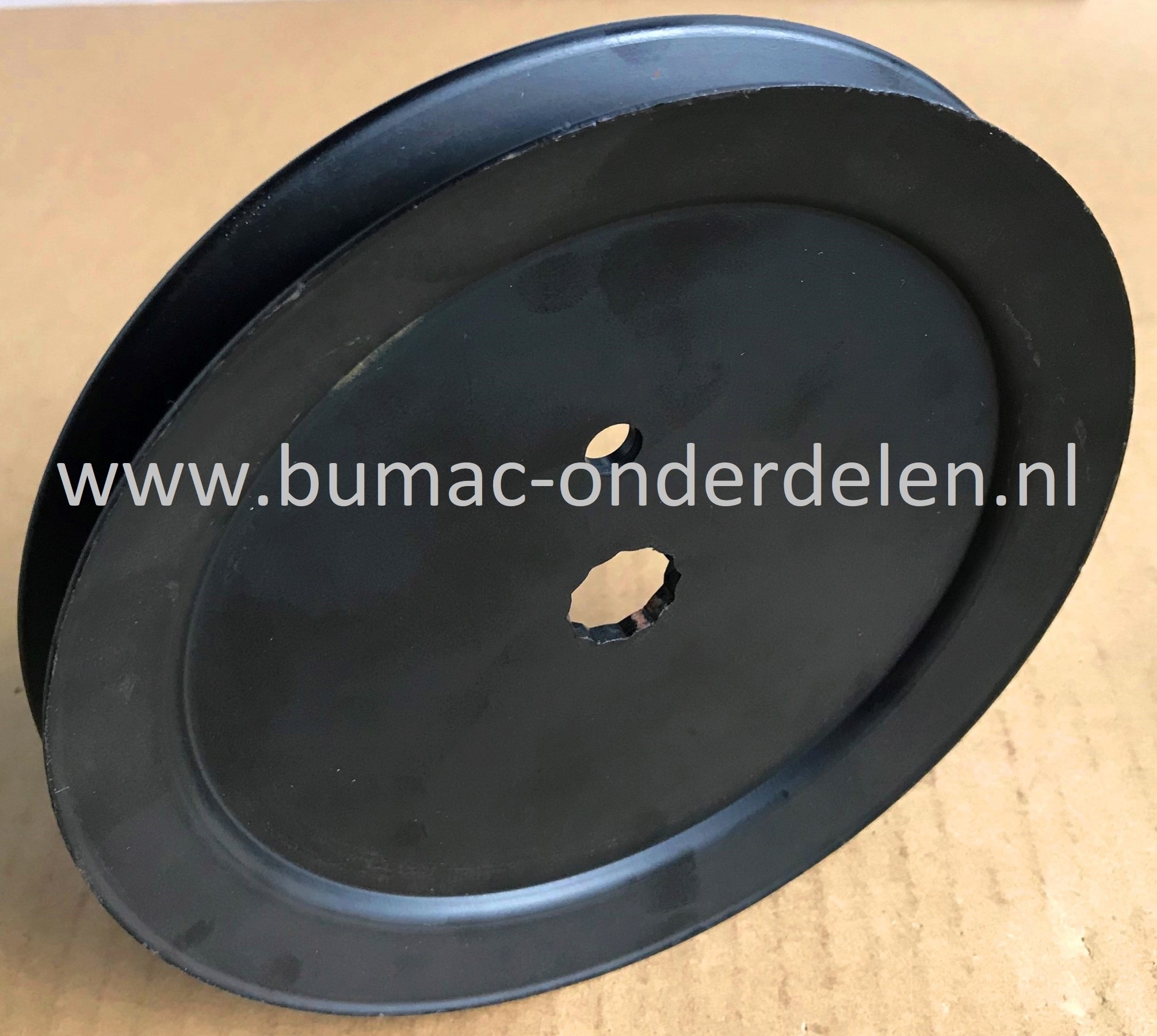 Poelie MTD, Wolf, Yardman, CubCadet, Bolens, White, Zitmaaiers, Frontmaaiers, Riemschijf voor Aandrijving van het Maaidek, Pouly voor Aandrijven van de Maaimesse