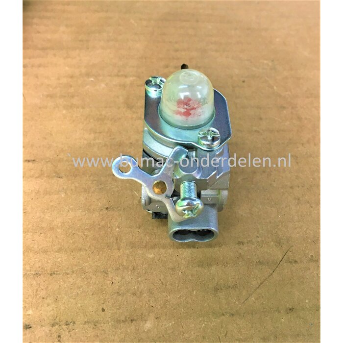 Carburateur voor MTD, CubCadet, Wolf, Yardman, Troy-Bilt Bosmaaiers, Strimmers TB21EC, TB22, TB22EC, TB32EC, TB42BC, TB80EC, TB2040XP, Bermmaaiers, Carburetor, Vergasser, TB 21 EC, TB 22, TB 22 EC, TB 32 EC, TB 42 BC, TB 80 EC, TB 2040XP