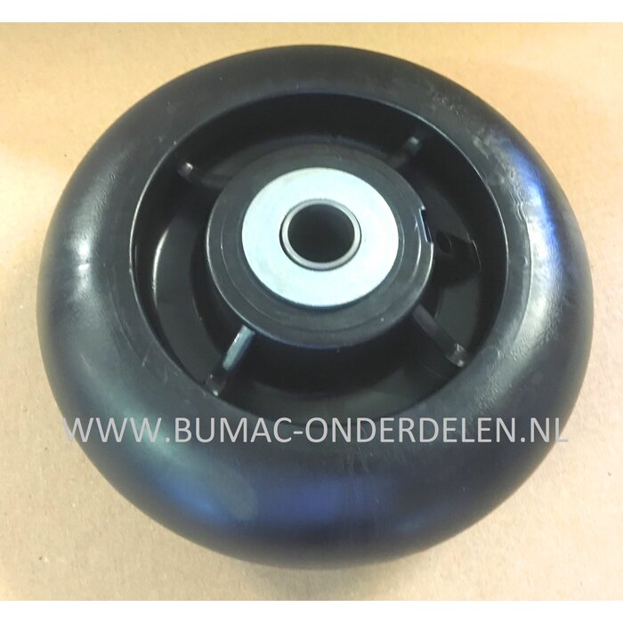 Steunwiel Maaidek 16 x 150 x 51 mm Voor John Deere, Sabre, Sabo  X465, X475, X485, X495, X575, X585, X595, X700, X720, X724, X728, X740, X744, X748 Steunrol