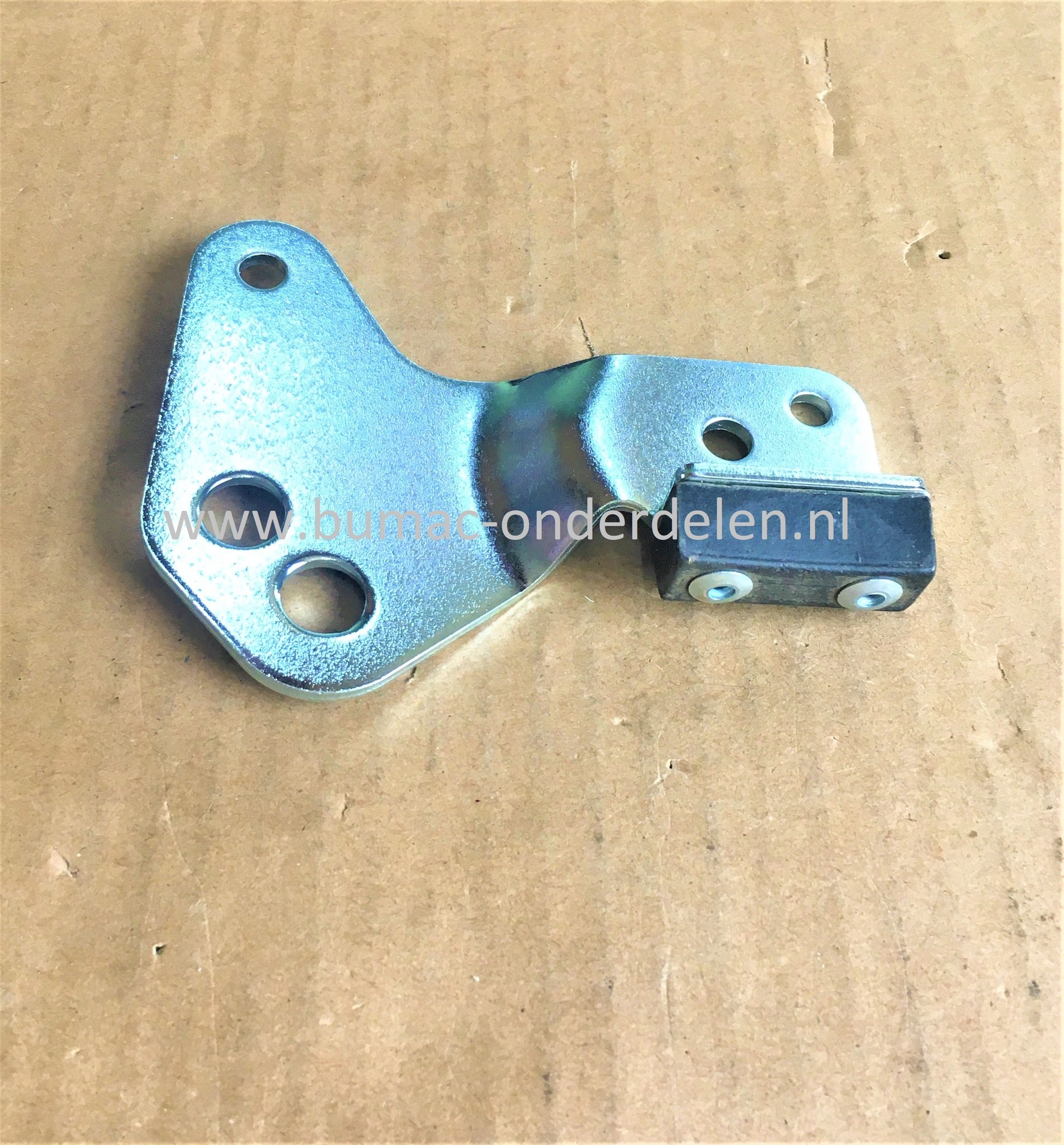 Remsteun met Remblok voor MTD, Wolf, CubCadet Zitmaaiers, Tuintrekkers, Frontmaaiers Ambition 105, Ambition 92, Blue Power 105, Blue Power 92, Select 105, Select 92, A92H, 105.180H, 92.165H, 92.130T, E13/92, Optima LE130, Le155, LE160/92, LN155, LN175H, L