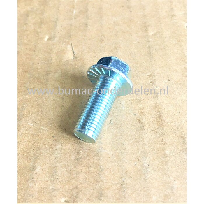 Mesbout M10x1,25 voor Honda Grasmaaiers, Loopmaaiers HRB215, HRB535, HRB536C, HRD535, HRD536, HRB215, HRB216, HRM215, HRR216, HRS216, HRG536C, HRM215, HRM535, HRM536C, HRR216, HRS216, HRS536C, HRT216, HRZ536C, Benzinemaaiers, Bout voor Bevestigen Maaimes