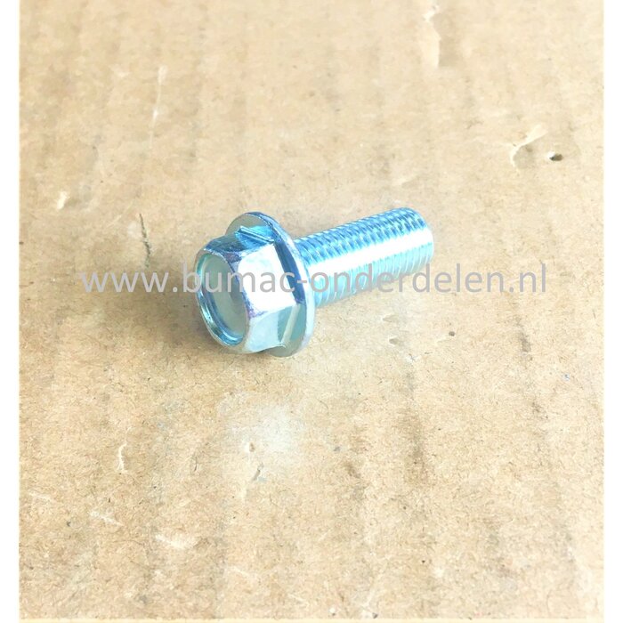 Mesbout M10x1,25 voor Honda Grasmaaiers, Loopmaaiers HRB215, HRB535, HRB536C, HRD535, HRD536, HRB215, HRB216, HRM215, HRR216, HRS216, HRG536C, HRM215, HRM535, HRM536C, HRR216, HRS216, HRS536C, HRT216, HRZ536C, Benzinemaaiers, Bout voor Bevestigen Maaimes
