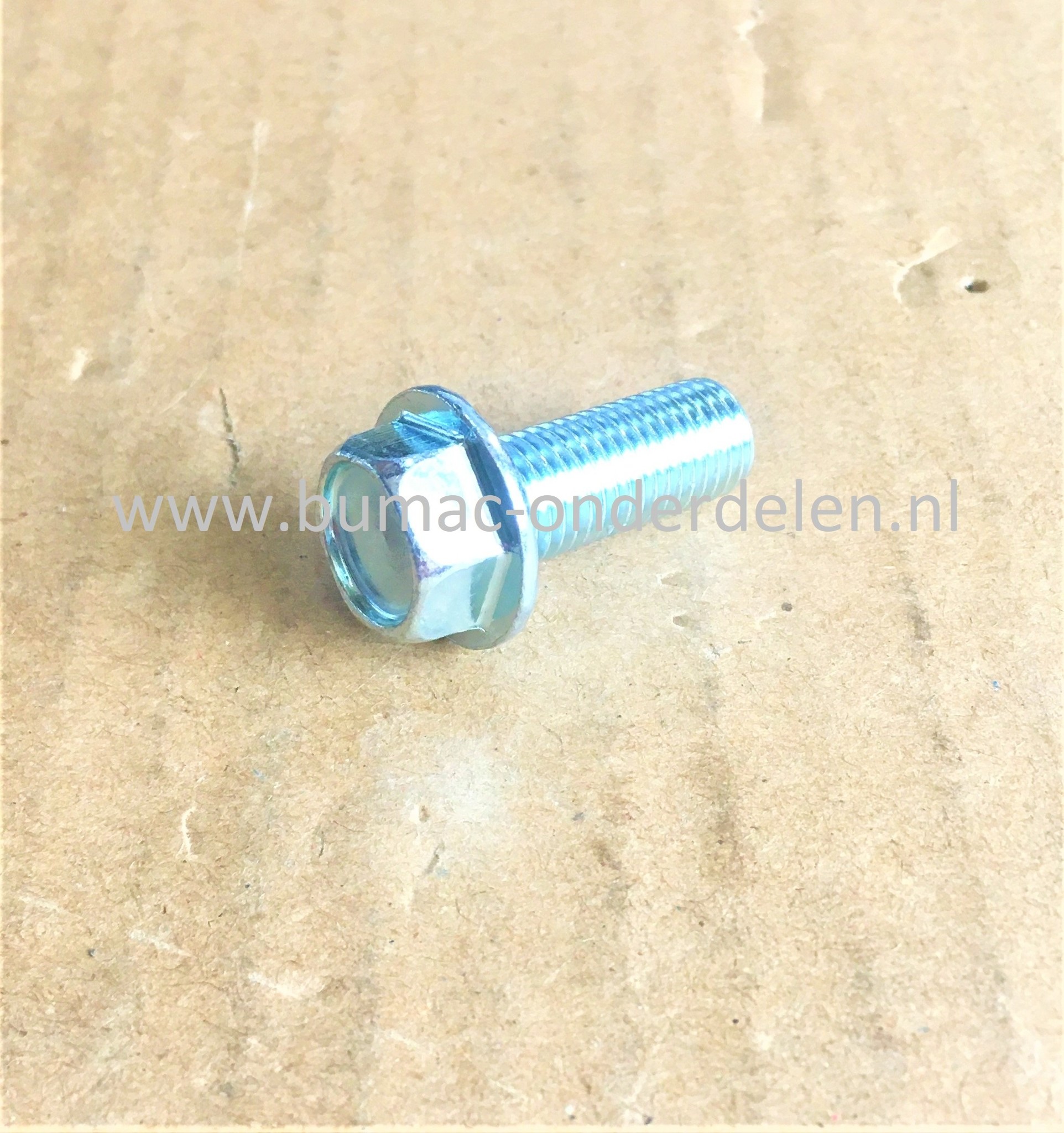 Mesbout M10x1,25 voor Honda Grasmaaiers, Loopmaaiers HRB215, HRB535, HRB536C, HRD535, HRD536, HRB215, HRB216, HRM215, HRR216, HRS216, HRG536C, HRM215, HRM535, HRM536C, HRR216, HRS216, HRS536C, HRT216, HRZ536C, Benzinemaaiers, Bout voor Bevestigen Maaimes