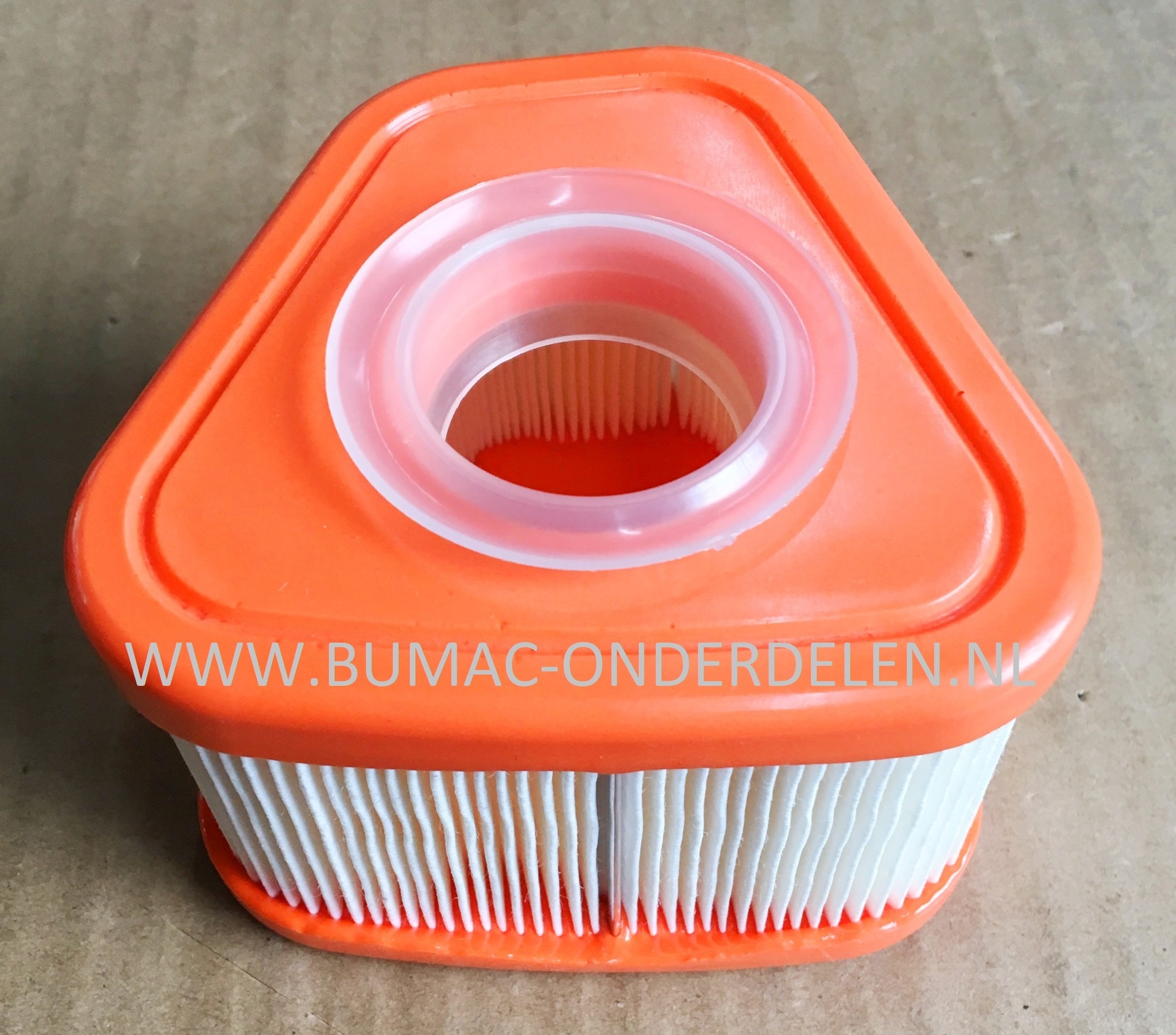 Luchtfilter voor Briggs and Stratton Grasmaaier 115P02, 115P05, 123P0B, 123P02, 123P07, 123P32, 125P02, lucht filter, onderdeel