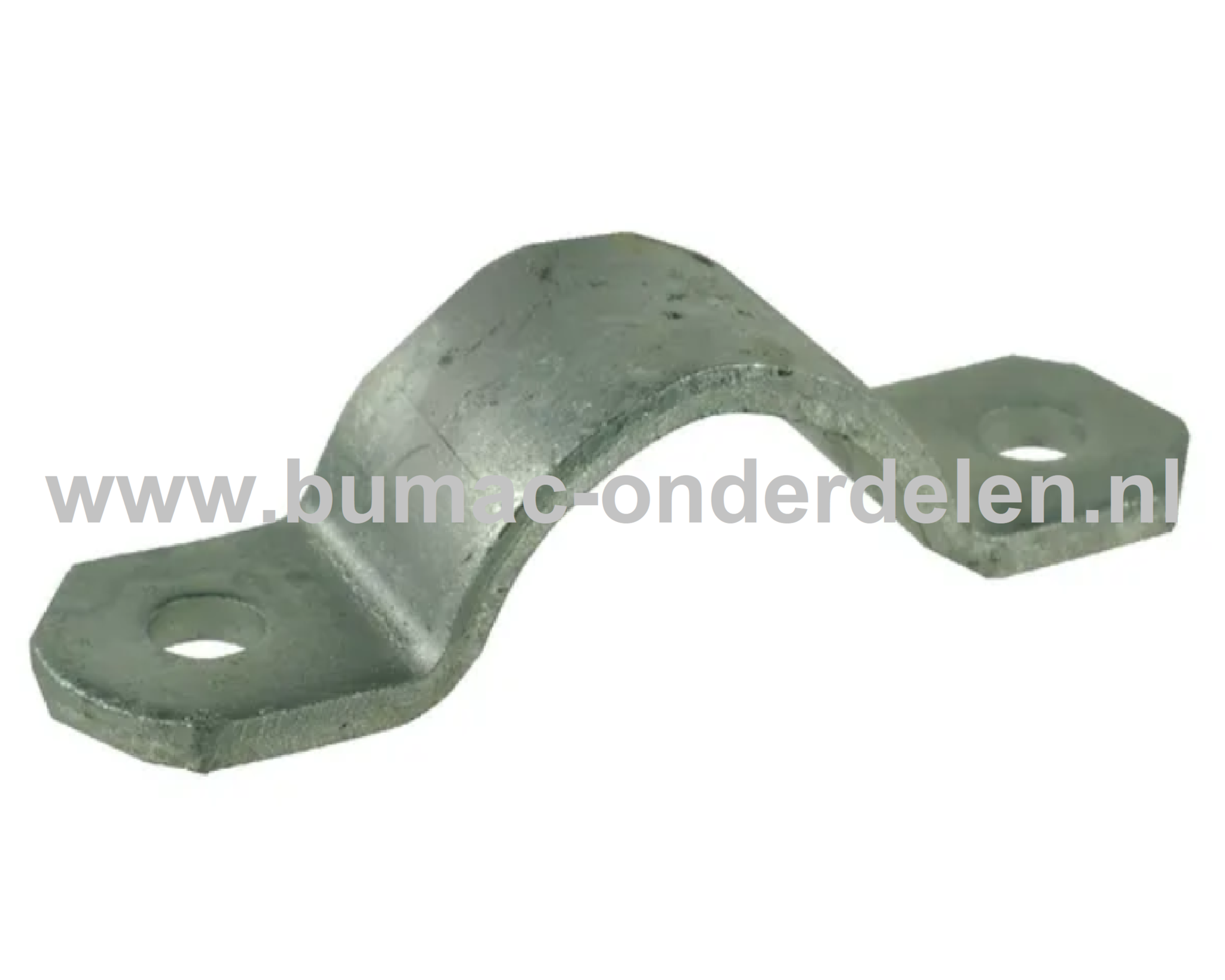 Halve Kapbeugel Ø 42,4 mm - 40x126 mm Deze klemmen worden onder andere gebruikt voor het klemmen van Buizen, PVC Buizen, Leidingen, Slangen, Kabels Klem, Clip, Beugel, Buisbeugel, Buizen, PVC, Koper, IJzer, Slangen, Kabels Leidingen, Bevestiging voor buiz