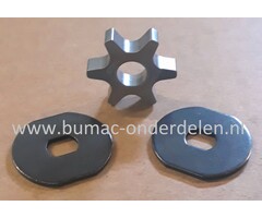 Kettingtandwiel 3/8-6 Tands voor STIHL Kettingzagen , Motorzagen, Multitool-Hoog snoeier voor HT70, HT73, HT75, HT130, HT131, HT100, HT101, HT250,  HT-KM, HT 70, HT 73, HT 75, HT 100, HT 101, HT 130, HT 250, HT-KM