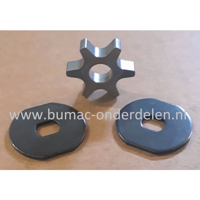 Kettingtandwiel 3/8-6 Tands voor STIHL Kettingzagen , Motorzagen, Multitool-Hoog snoeier voor HT70, HT73, HT75, HT130, HT131, HT100, HT101, HT250,  HT-KM, HT 70, HT 73, HT 75, HT 100, HT 101, HT 130, HT 250, HT-KM