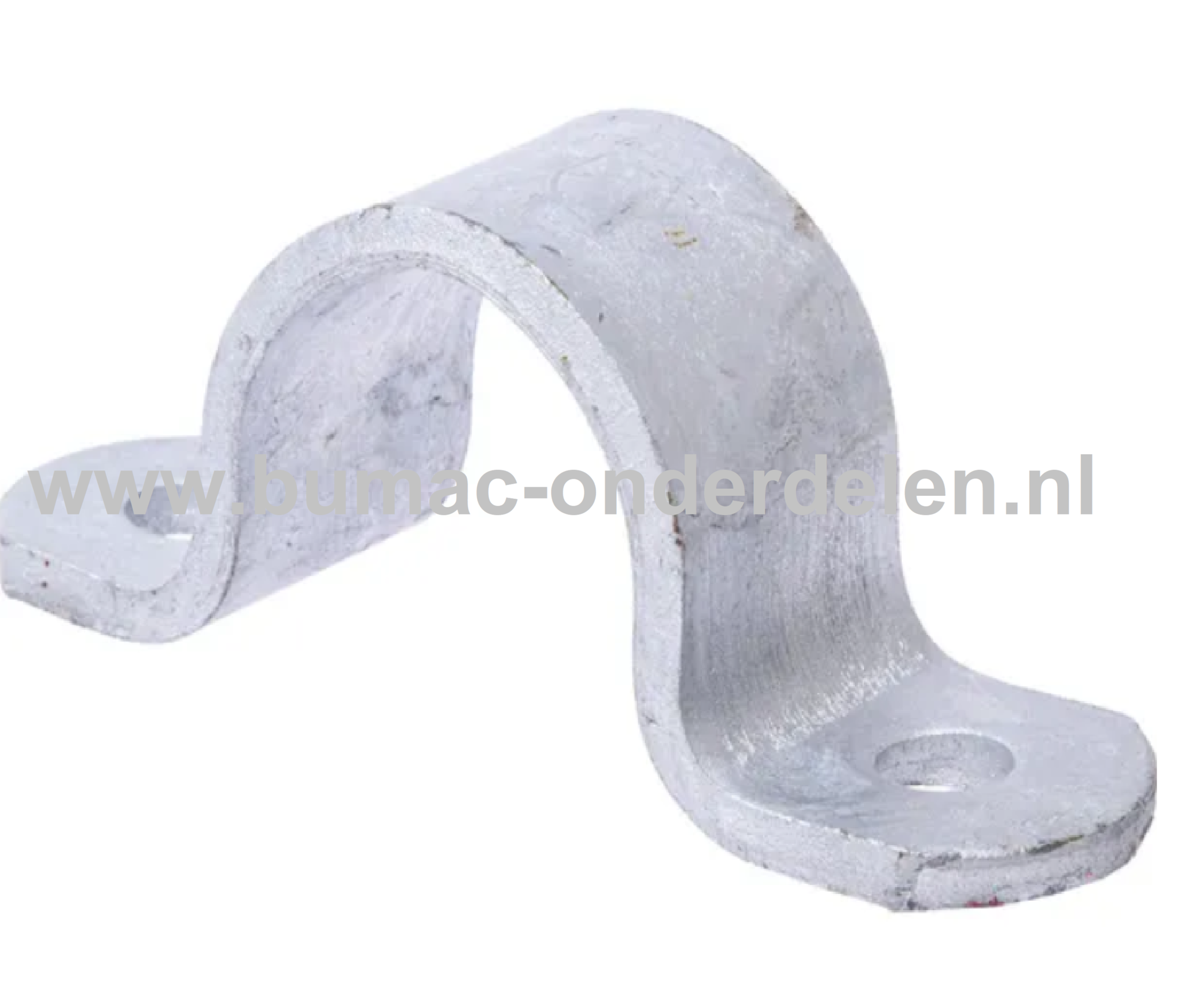 Hele Kapbeugel Ø 33,7 mm - 30x98 mm Deze klemmen worden onder andere gebruikt voor het klemmen van Buizen, PVC Buizen, Leidingen, Slangen, Kabels Klem, Clip, Beugel, Buisbeugel, Buizen, PVC, Koper, IJzer, Slangen, Kabels Leidingen, Bevestiging voor buizen