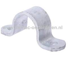 Hele Kapbeugel Ø 26,9 mm - 30x92 mm Deze klemmen worden onder andere gebruikt voor het klemmen van Buizen, PVC Buizen, Leidingen, Slangen, Kabels Klem, Clip, Beugel, Buisbeugel, Buizen, PVC, Koper, IJzer, Slangen, Kabels Leidingen, Bevestiging voor buizen