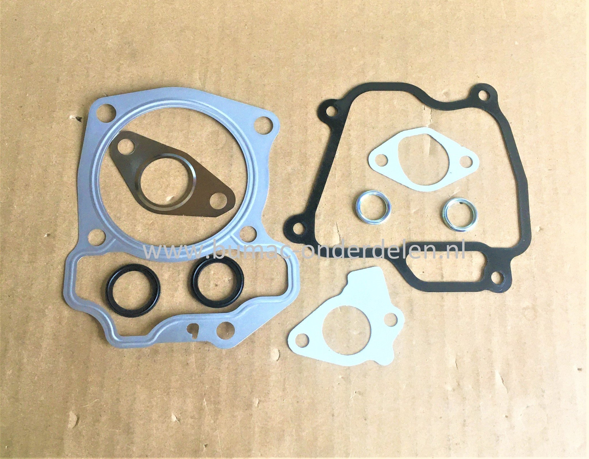 Pakkingset voor Robin - Subaru Motoren op Trilplaat - Generator - Kooimaaier - Tuinfrees - Houtversnipperaar - Waterpomp - Bouwlift - Bobcat EX27, EX30, Dichtingset, EX 27, EX 30