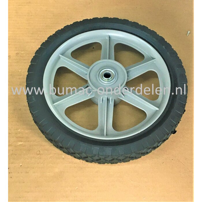 Wiel voor MTD, CubCadet, Wolf, Bolens Grasmaaiers, Grasmachines P53MHW, SP53GHW, SP53MHW, SP53HWO, TB5553, TB6553, Band, Aandrijfwiel, P 53 MHW, SP 53 GHW, SP 53 MHW, SP 53 HWO, TB 5553, TB 6553
