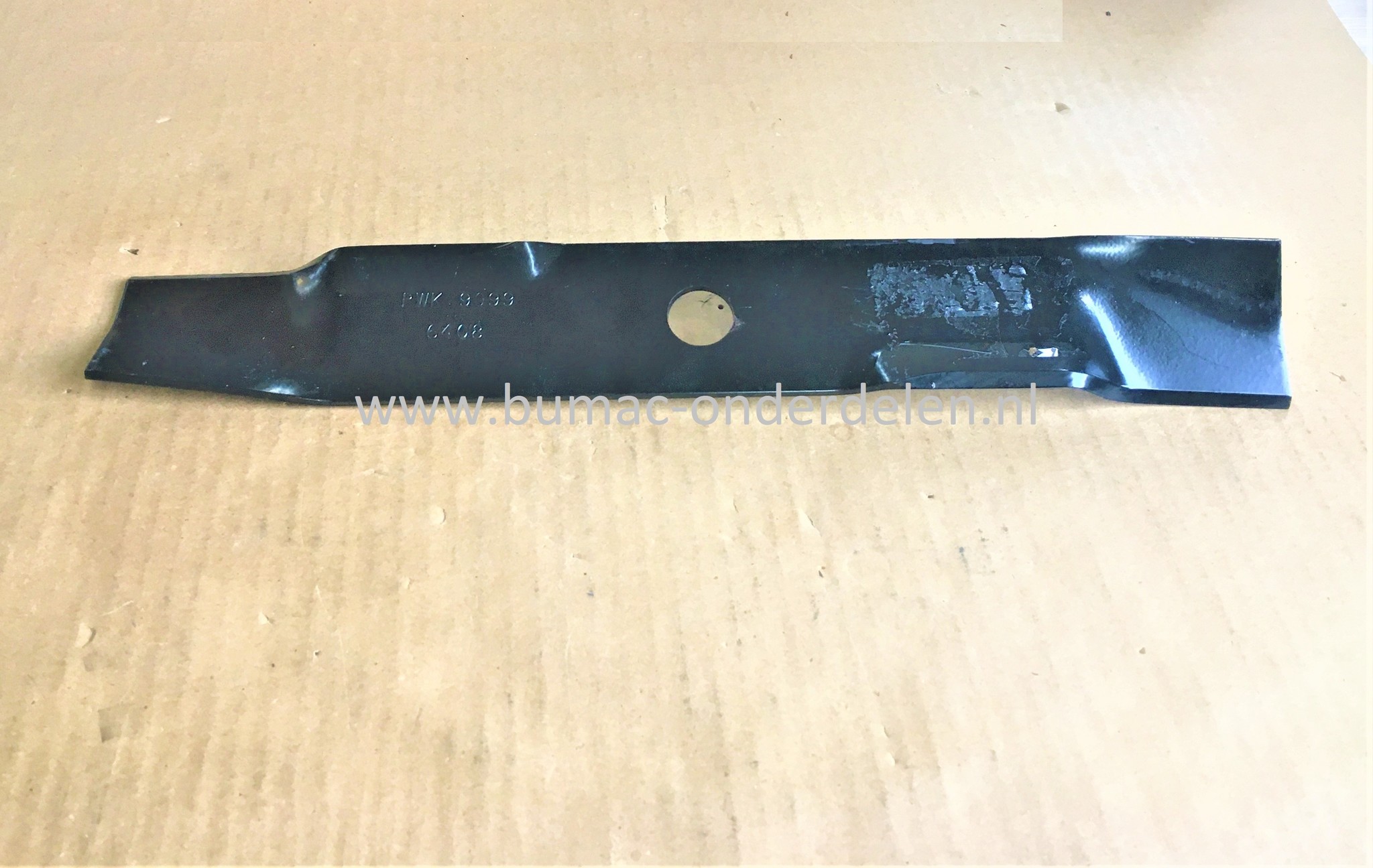 Mulchmes 40 Cm voor 46 Inch, 117 Cm Zitmaaiers met 3 Messen, Maaibladen voor Murray, Noma, Snapper, Ariëns, Simplicity Maaiers met 46" (117 cm) Maaibreedte met 3 Messig Maaidek, Maaimessen voor Zitmaaiers, Frontmaaiers, Tuintrekkers, Mini Tractoren