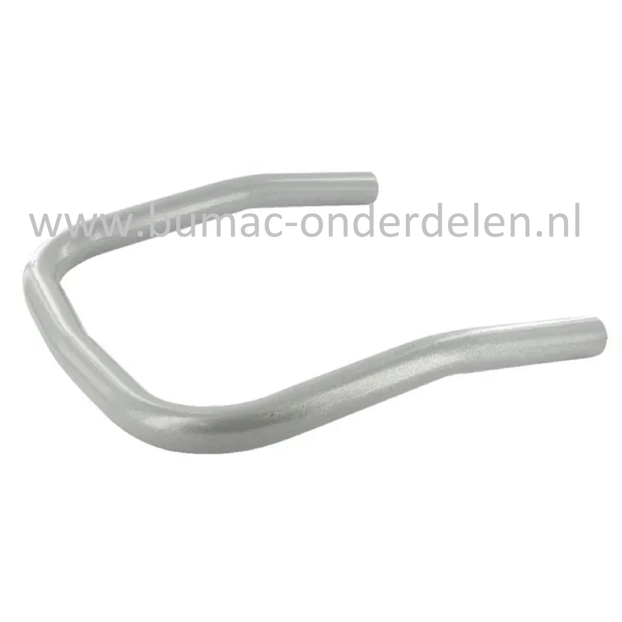 Handgreep voor Vangbak op onder andere Alko, Solo, Brill Zitmaaiers met Handmatige-, Gasveer- of Elektrische baklediging T20-102HD, T20-102HDE, Greep, Hendel, T 20-102 HD, T 20-102HDE