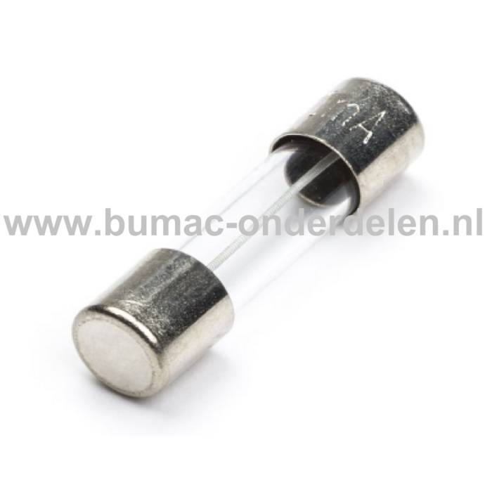 Glaszekering 3A x 20 mm ter bescherming van Electronica in Zitmaaier, Tractor, Auto, Aanhanger, Generator, Hijskraan, Shovel