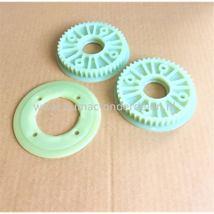 Getande Poelie Stiga Park 95C en 105C, Castelgarden - Mountfield - Alpina, Frontmaaier